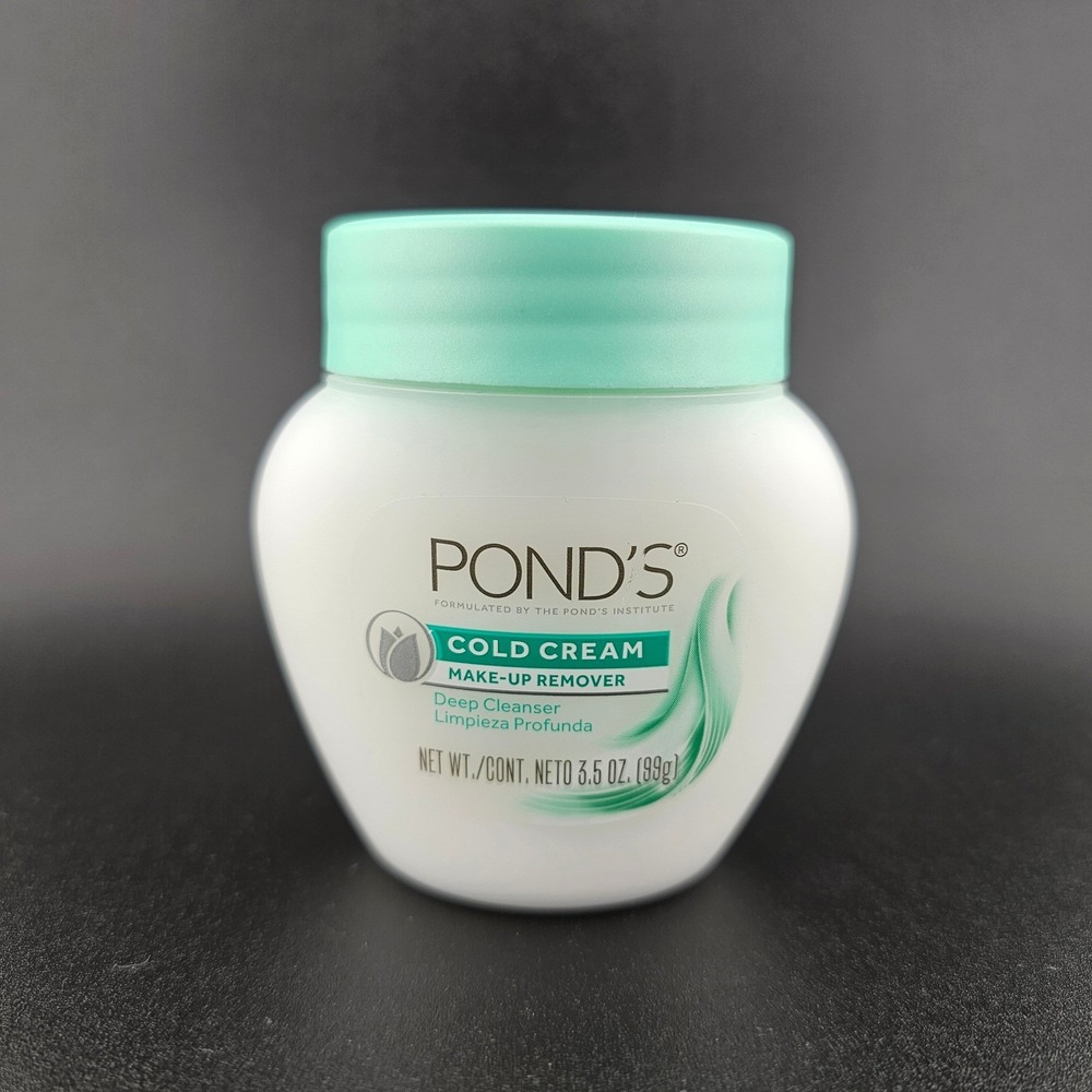 Ponds Cold Cream Makeup Remover Deep Cleanser 3.5‎ oz New Women Skincare